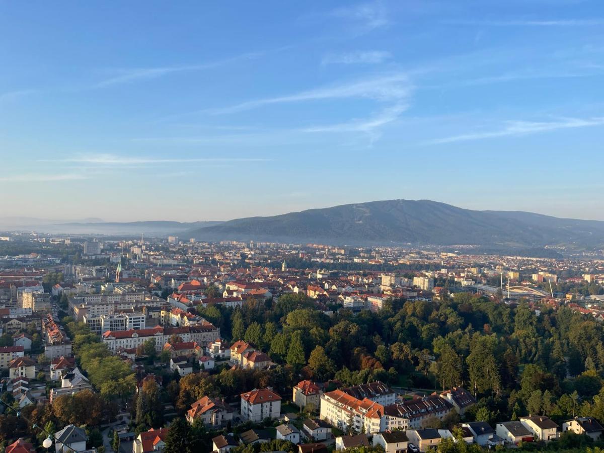 Studio With A View On City Center Park ماريبور المظهر الخارجي الصورة